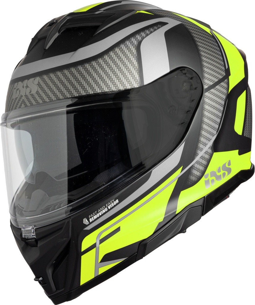 Full face helmet iXS912 SV 2.0 Blade black fluo-yellow