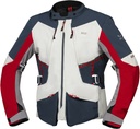 Tourster-STX 1.0 laminated jacket light grey-blue-red