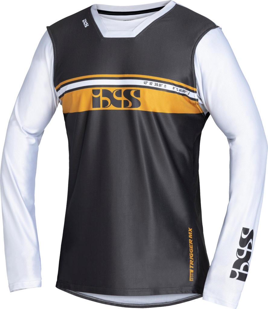 MX jersey Trigger 2.0 anthracite-white-brown