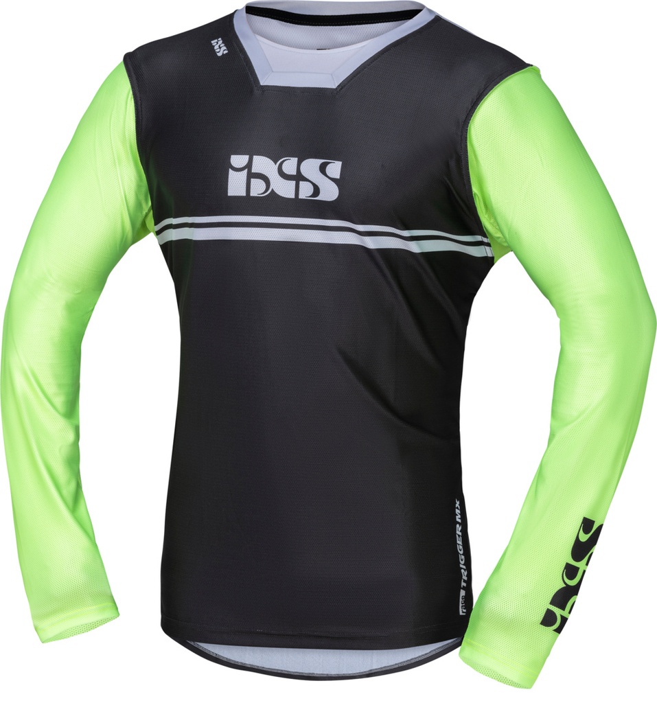 Trigger MX Jersey 4.0 anthracite-green fluo-white