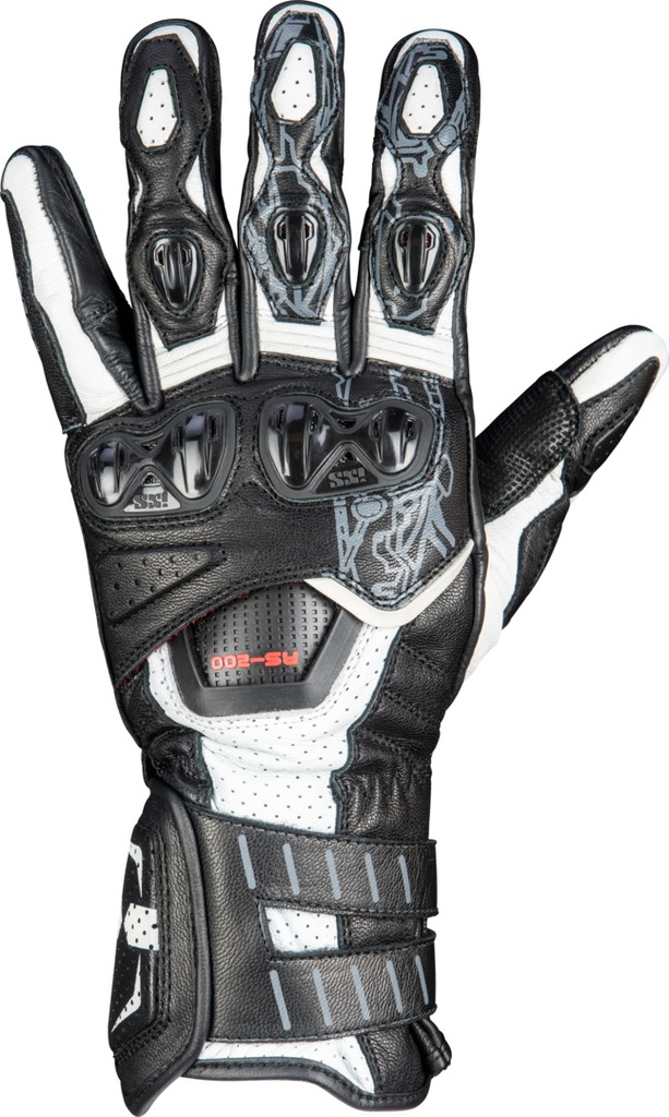 Sports glove RS-200 3.0 white-black