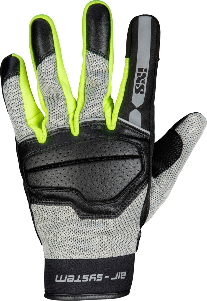 Classic glove Evo-Air black-light gray-neon yellow