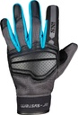 Classic women's glove Evo-Air black-turquoise