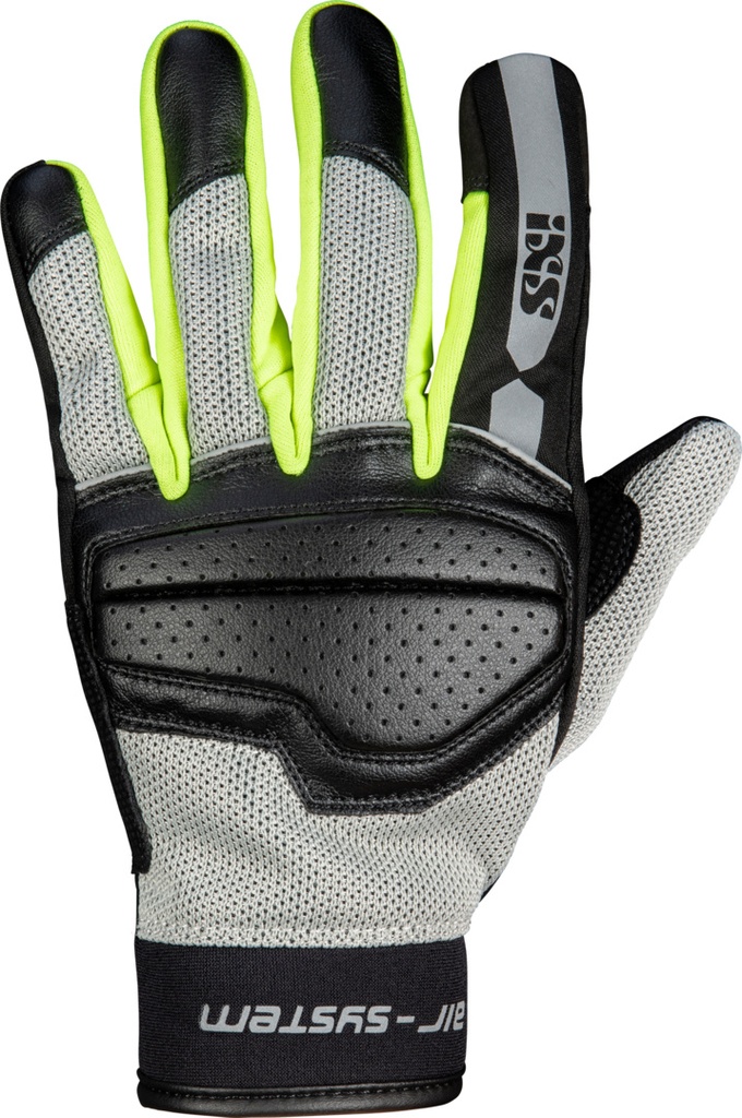 Classic women's glove Evo-Air black-light grey-neon yellow