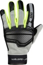 Classic women's glove Evo-Air black-light grey-neon yellow
