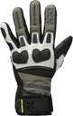 Montevideo-ST short gloves black-olive-light grey