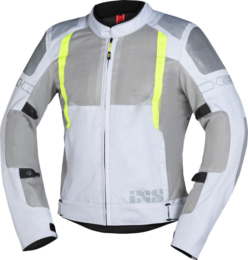 Sports jacket Trigonis-Air light-grey-neon yellow