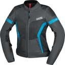 Sports women's jacket Trigonis-Air dark-grey-turquoise