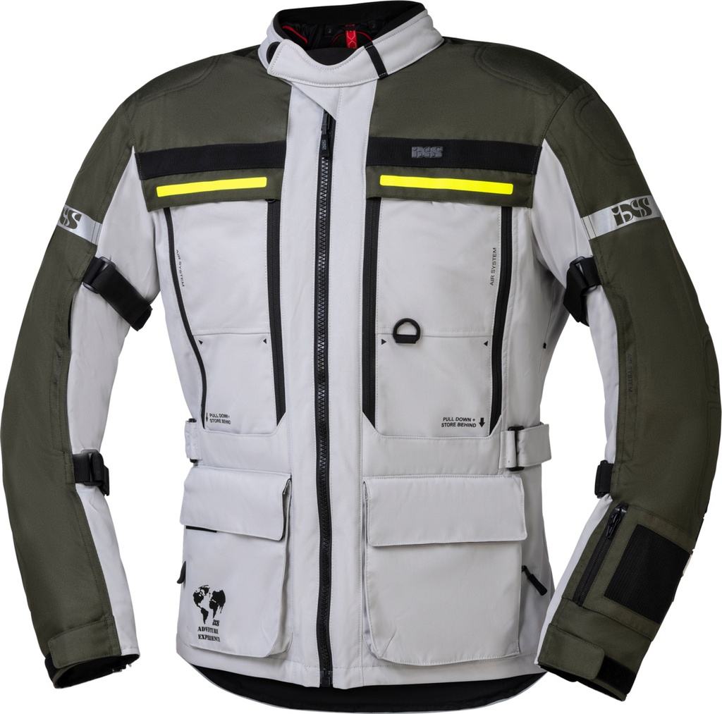 Tour Jacket Montevideo-Air 3.0 light grey-olive