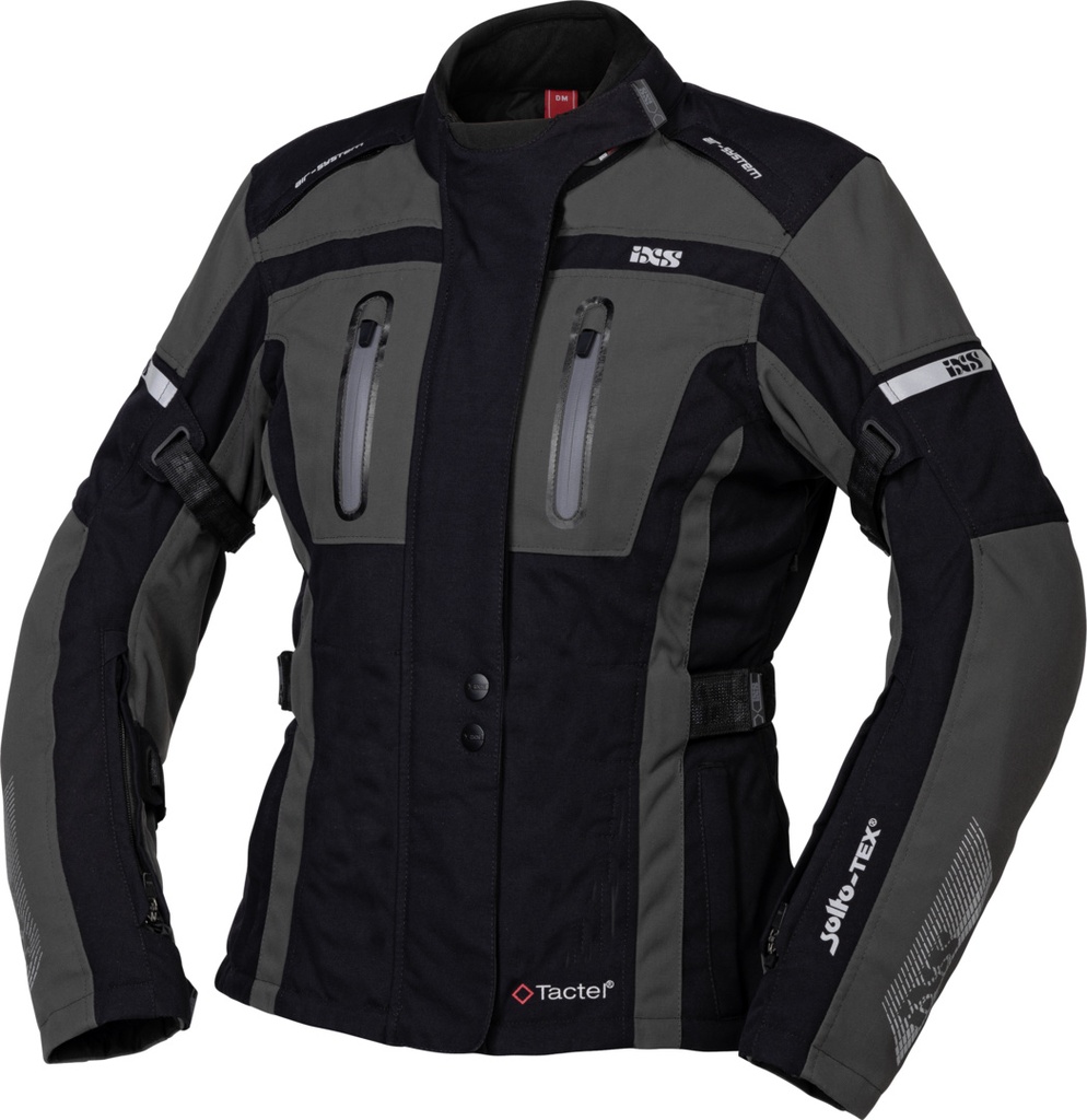 Tour women's jacket Pacora-ST black-grey