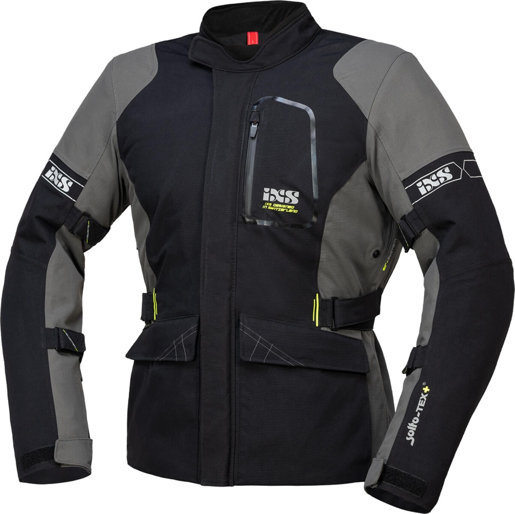 Tour jacket Laminate-ST-Plus black-grey