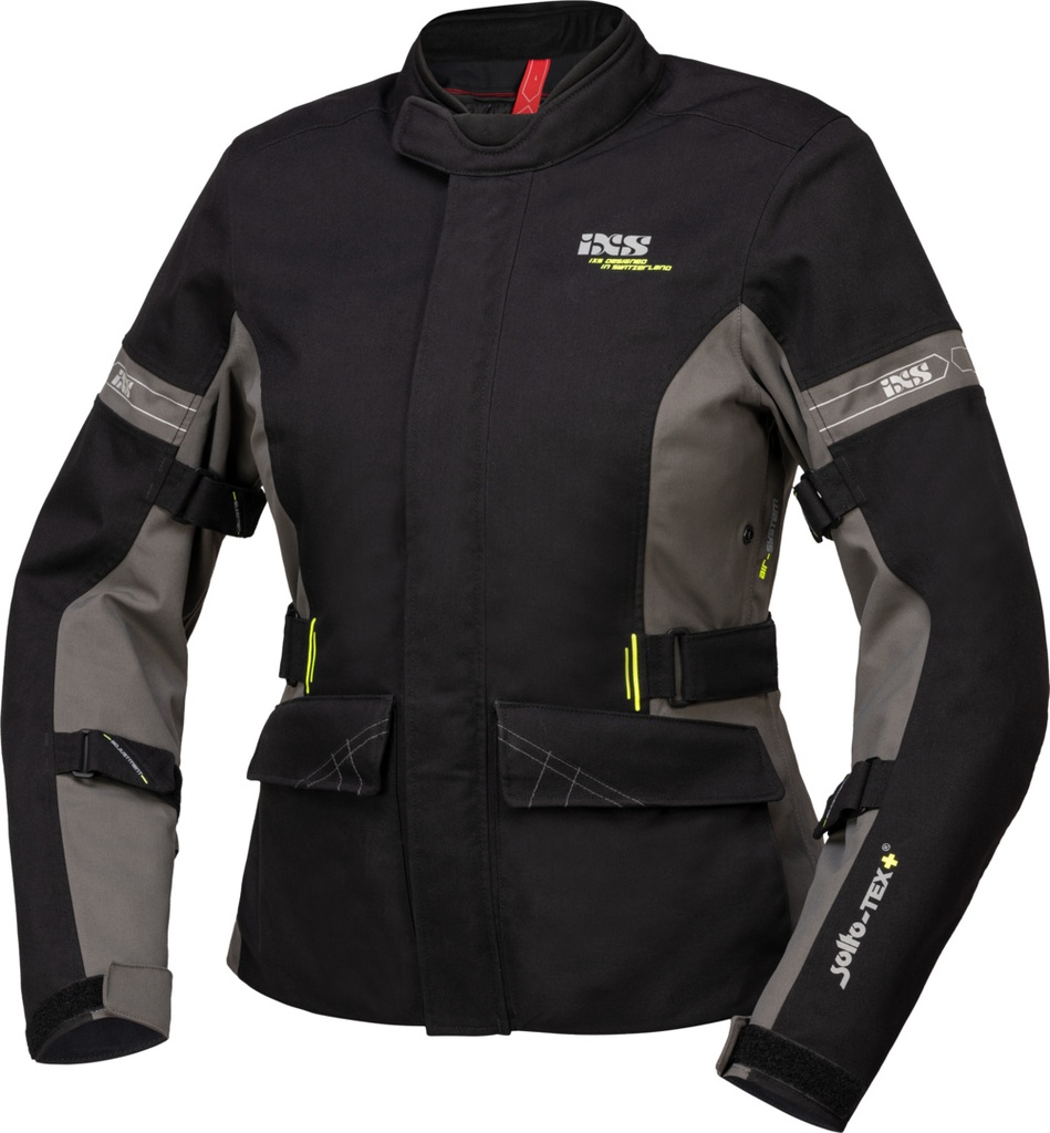 Tour women's jacket Laminate-ST-Plus black-grey