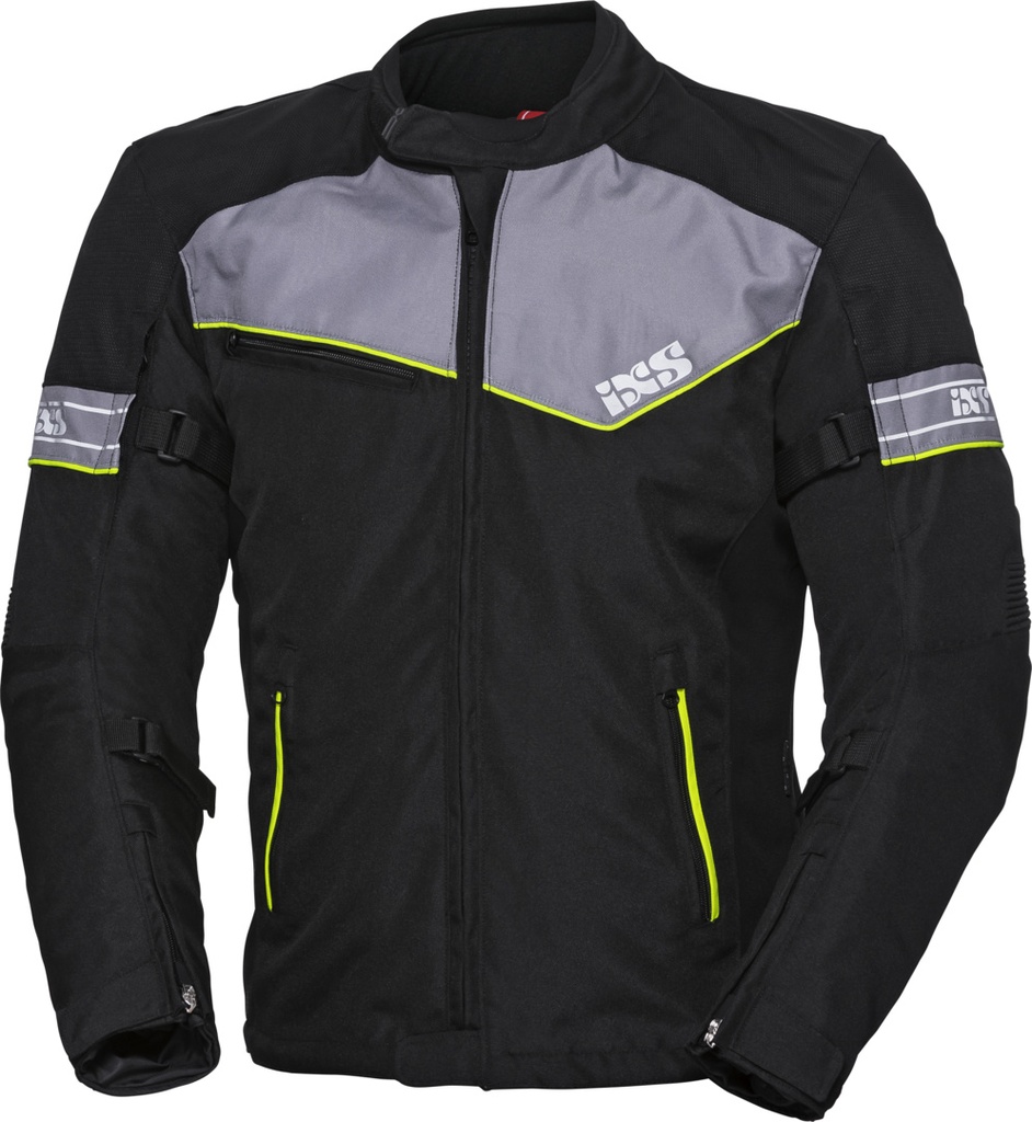 Sports jacket 5/8 ST black-grey-yellow