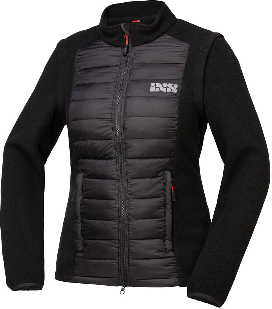 Team women‘s jacket Zip-Off black