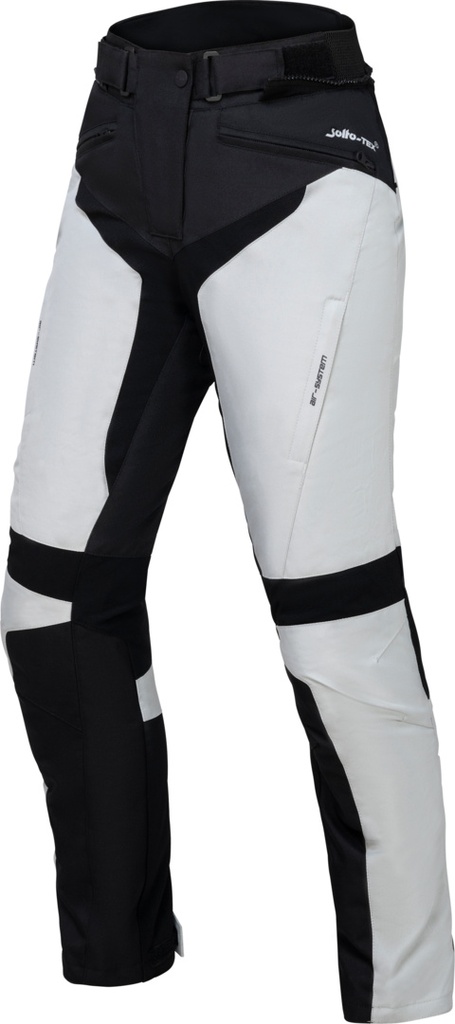 Tour Women`s Pants Tromsö-ST 2.0 light grey-black