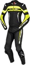 Sports LD suit RS-700 2pcs black-yellow-white