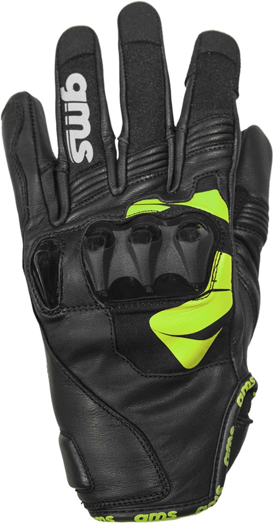 Gloves Curve black-green