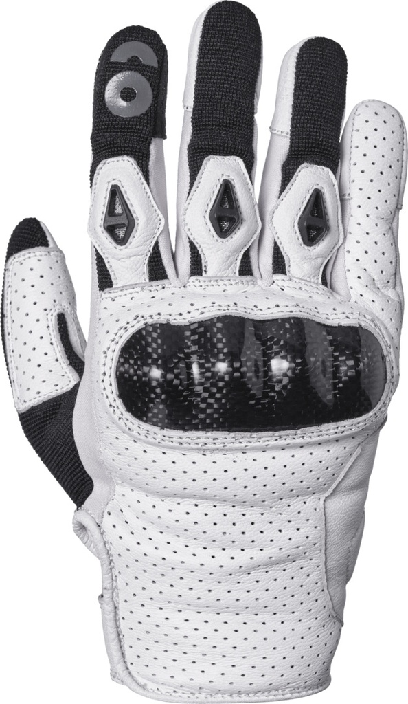 Solis gloves white-black
