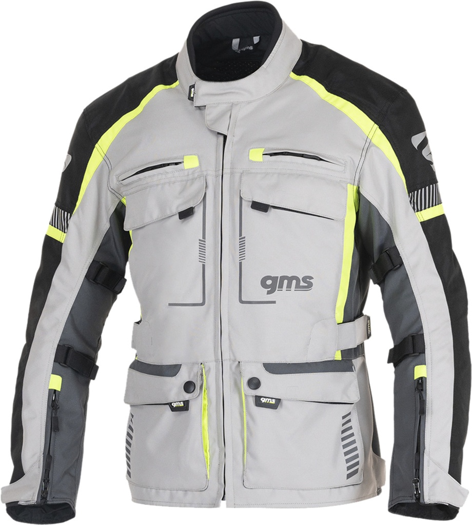3in1 Tour Jacket Everest grey-anthracit-yellow