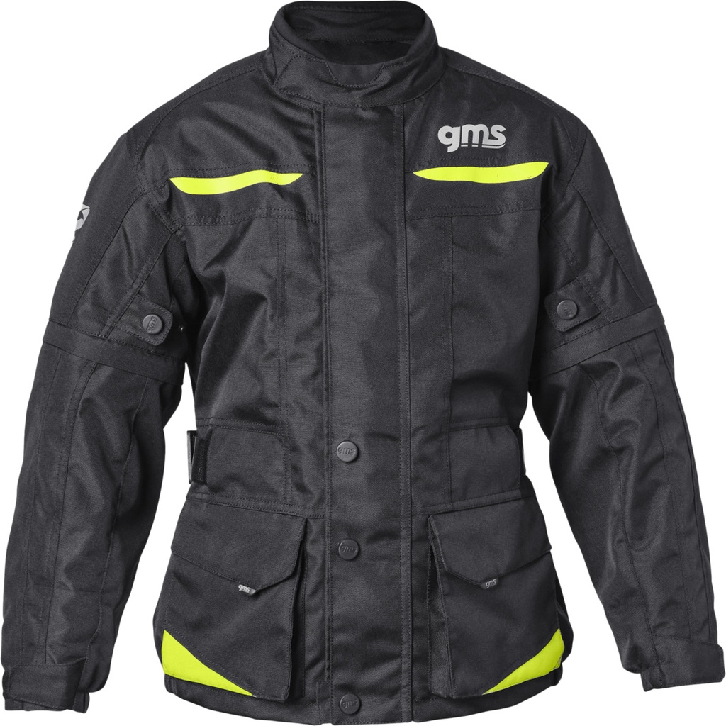 Jacket Gear WP Junior black-fluo yellow