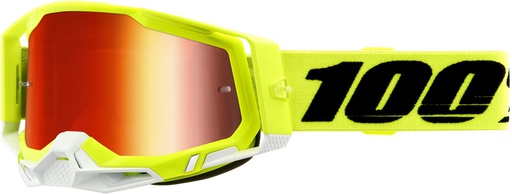 [625001000004] Goggle Racecraft 2 Yellow - Mirror Red