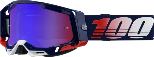 [625001000022] Goggle Racecraft 2 Republic -Mirror Red-Lens Blue