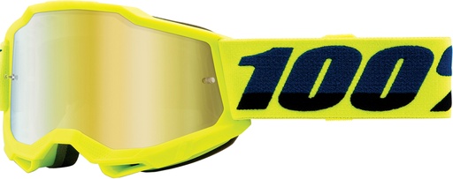 [625002500001] Goggle Accuri 2 Junior Fluo-Yellow -Mirror Gold
