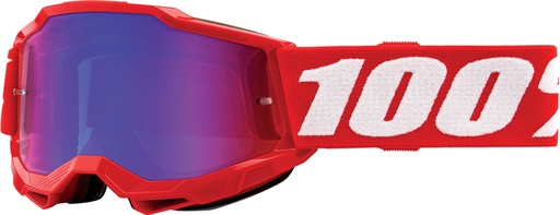 [625002500002] Goggle Accuri 2 Junior Neon-Red - Mirror Red-Blue