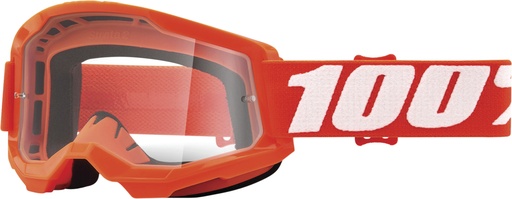 [625002700005] Goggle Strata 2 Orange - Clear Lens