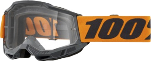 [625002700015] Goggle Strata 2 Neon Orange - Clear Lens