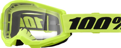 [625002700016] Goggle Strata 2 Neon Yellow - Clear Lens