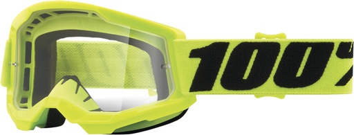 [625003100003] Goggle Strata 2 Junior Fluo Yellow - Clear Lens