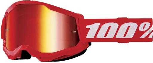 [625003200012] Goggle Strata 2 Junior Red - Mirror Red Lens