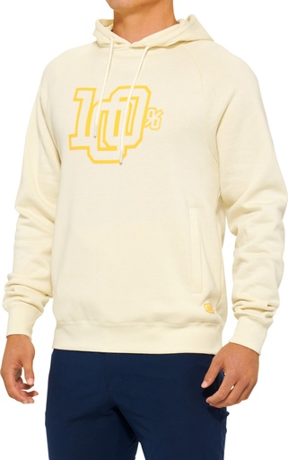 Pullover Hoddie Fleece Varsity beige
