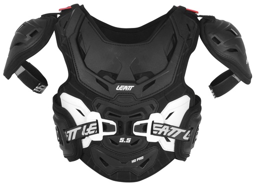 [825014210131] Chest Protector 5.5 Pro HD Junior black-white