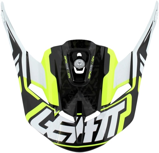 [884015200126] Helmet shield yellow-black-white