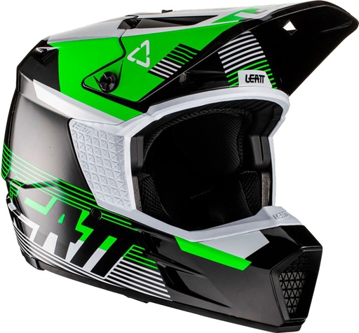 [DL1425317M00] Helmet 3.5 Jr V22 Graphic black-white-green