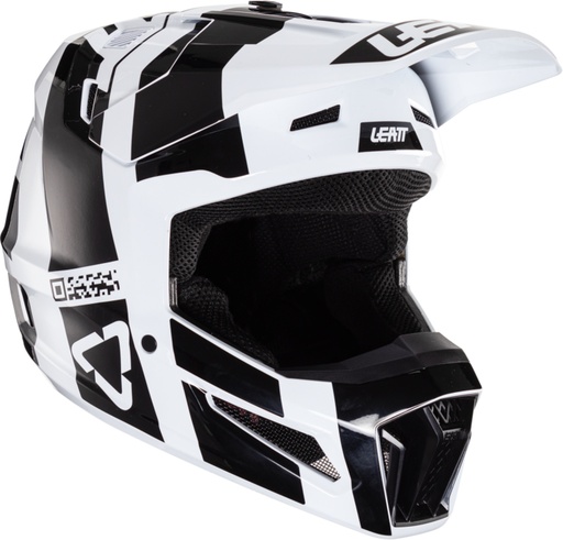 [DL1431031L00] Helmet Moto 3.5 Jr V24 black-white