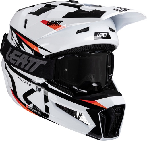 Helmet Kit Moto 3.5 V25 white-black-red