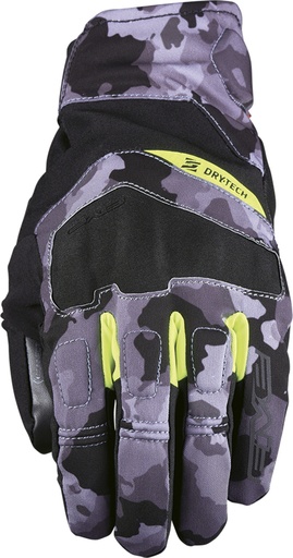 Gloves BOXER Evo WP camo grey-yellow