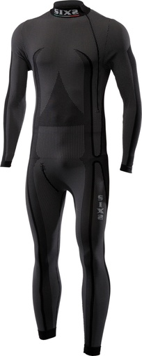 [F33263993XSS] Functional suit Turtleneck one-piece undersuit BLACK CARBON