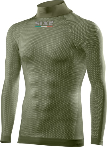 Long sleeve turtleneck jersey ARMY green