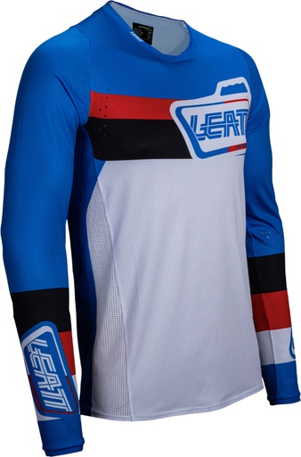 Jersey Moto 4.5 Lite V25 pitboard royal blue-black-white