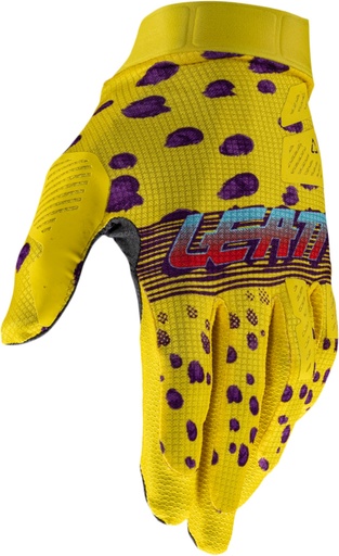 Glove Moto 1.5 GripR V25 cheetah yellow-purple