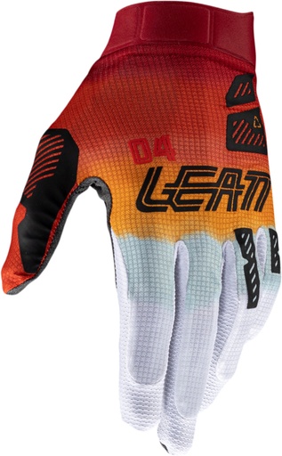 Glove Moto 1.5 GripR V25 glamis white-orange-yellow