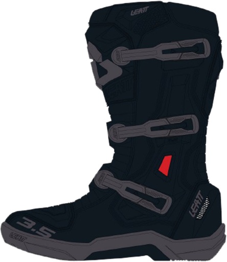 Boot 3.5 Stealth black-gray