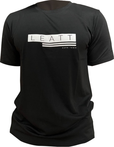 [DL83270032XL] T-shirt Leatt back-white logo