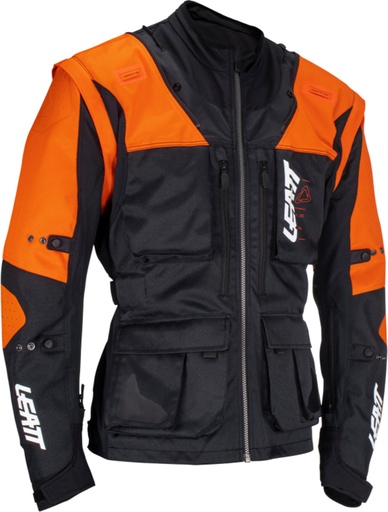 Jacket Moto 5.5 Enduro Orange black-orange