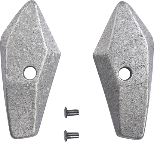 [F46421020000] Heel Slider Lateral Magnesium Racing Line Aluminium