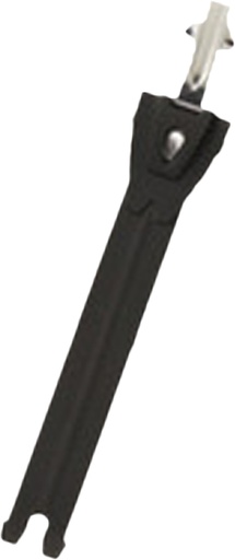 [F464TBA2648N] Ratchet Alu 15 cm fluo black silver